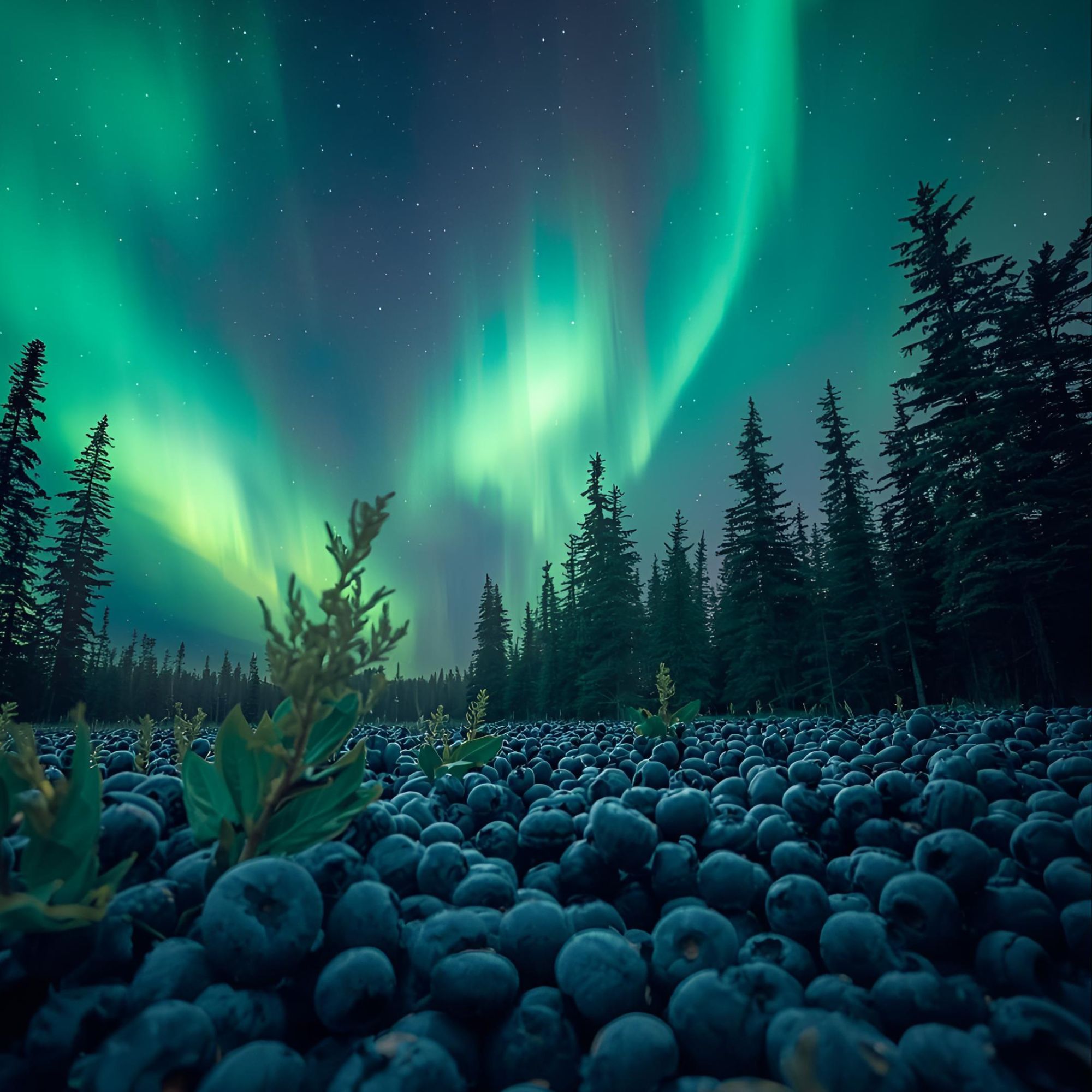 Nordic Freeze Dry aurora borealis